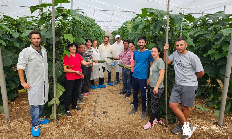 Agricultores con técnicos de Hazera / agroautentico.com