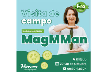 Días 29 y 30 de octubre. Jornada de pepino MagMMan de Hazera