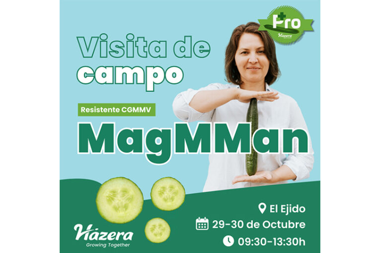 Días 29 y 30 de octubre. Jornada de pepino MagMMan de Hazera
