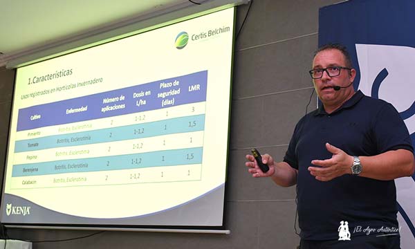 Víctor López, responsable de hortícolas de Certis Belchim / agroautentico.com