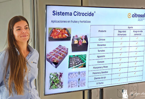 Citrosol enseña en Almería cómo el lavado de tomate y pimiento evita reclamaciones en destino