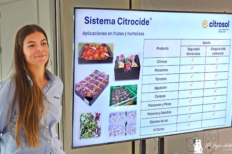 Citrosol enseña en Almería cómo el lavado de tomate y pimiento evita reclamaciones en destino