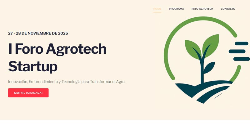 Días 27 y 28 de noviembre. I Foro Agrotech Startup