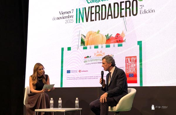 Hortiespaña impulsa el modelo de invernadero solar como garantía de soberanía alimentaria europea en Expo Sagris 6