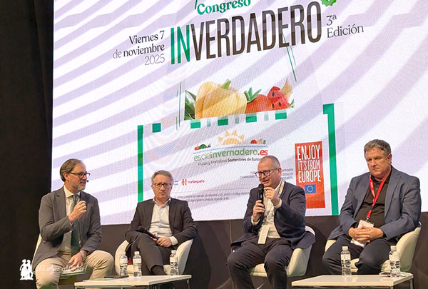 Hortiespaña impulsa el modelo de invernadero solar como garantía de soberanía alimentaria europea en Expo Sagris 3