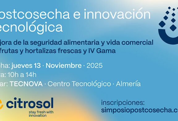 Día 13 de noviembre. Jornada sobre innovación tecnológica y seguridad alimentaria en el lavado de frutas y hortalizas
