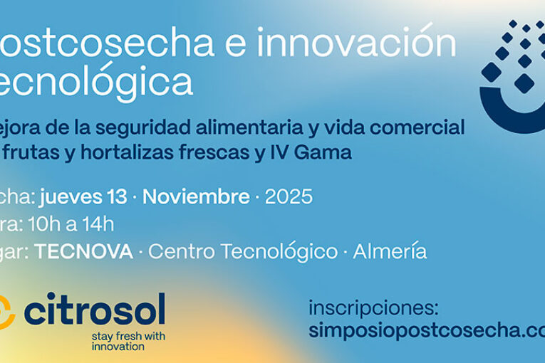 Día 13 de noviembre. Jornada sobre innovación tecnológica y seguridad alimentaria en el lavado de frutas y hortalizas