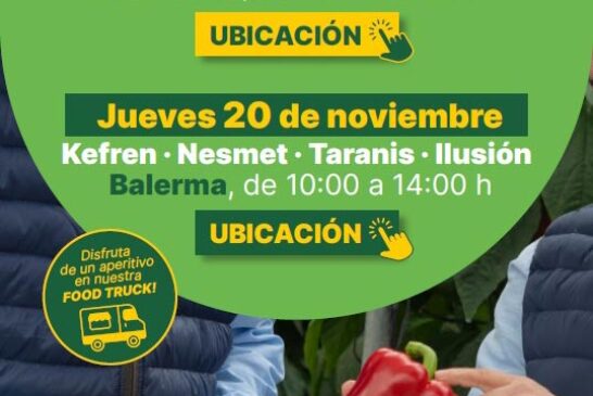Días 19 y 20 de noviembre. Jornadas de pimiento de HM.Clause