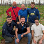 De izquierda a derecha. Arriba. Tomás, Pepe y Pablo López. Abajo. Gaspar López, Ramón López y José Alejandro Ruiz / agroautentico.com