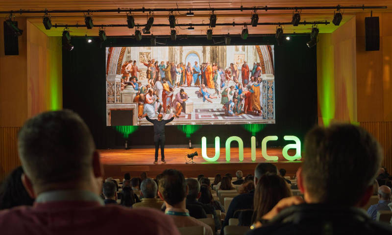 Xavier Marcet con Unica Bienestar en Almería / agroautentico.com