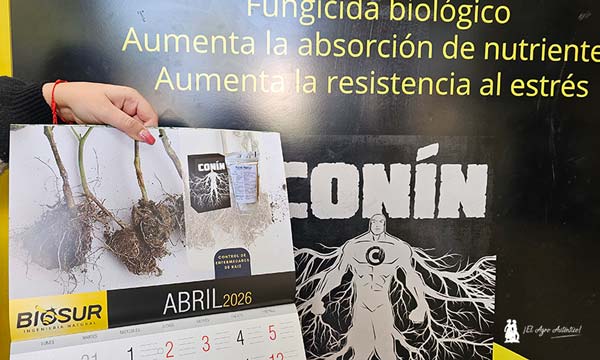 Calendario Biosur 2026 abril con Conín / agroautentico.com