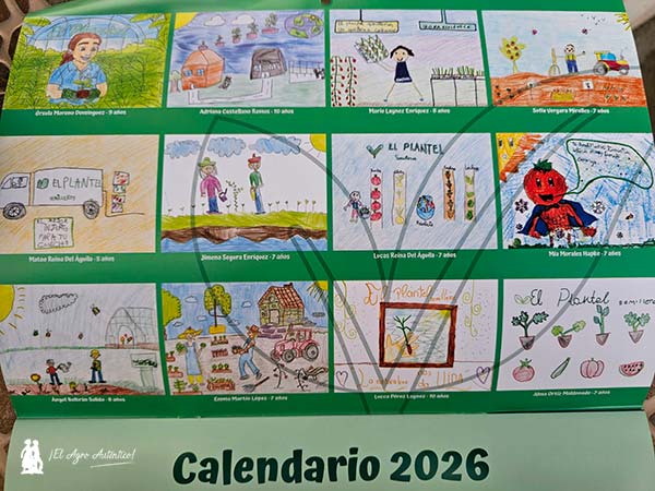 Calendario El Plantel Semilleros 2026 / agroautentico.com