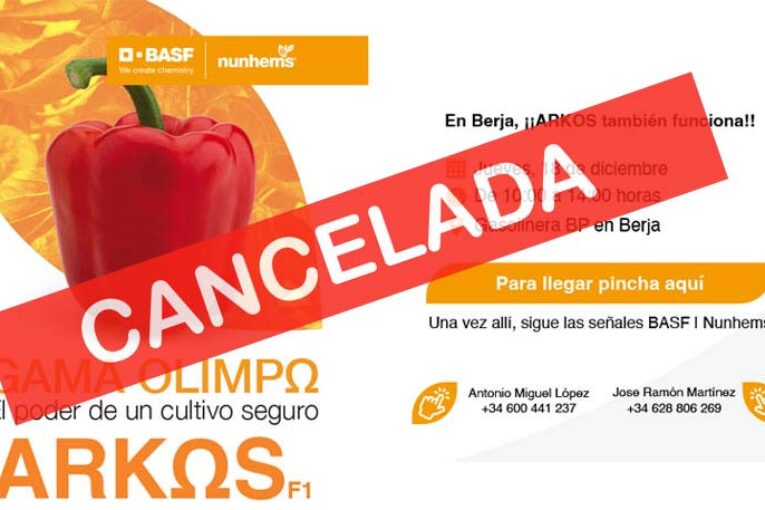 Día 18 de diciembre. Jornada de pimiento Arkos de Nunhems