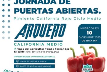 Día 10 de diciembre. Jornada de pimiento Arquero de CapGen