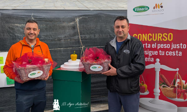 Los hermanos Juan y José Molina, agraciados en un concurso desarrollado durante las jornadas / agroautentico.com