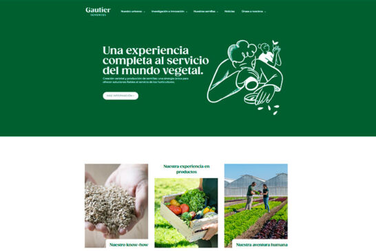 Gautier Semences lanza su nueva web