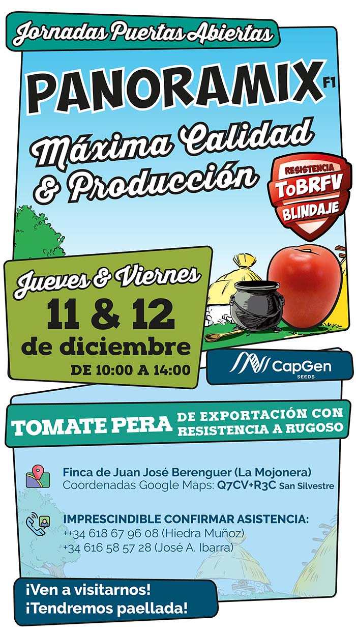Jornada de tomate Panoramix de CapGen