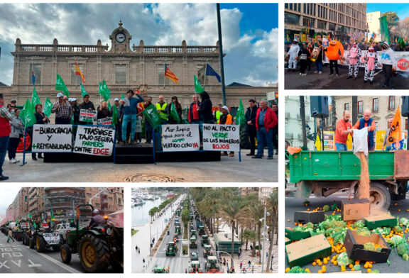 Valencia y Alicante protestan contra la amenaza de Mercosur