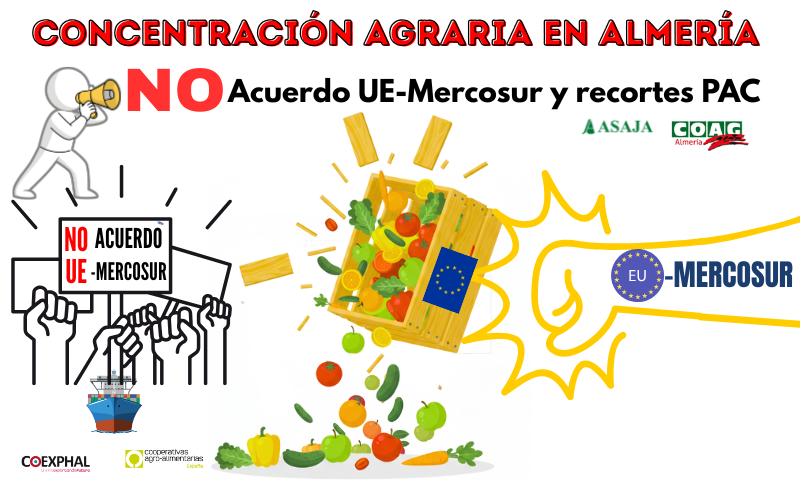 No a Mercosur y a una PAC raquítica: concentraciones en toda España el 29 de enero