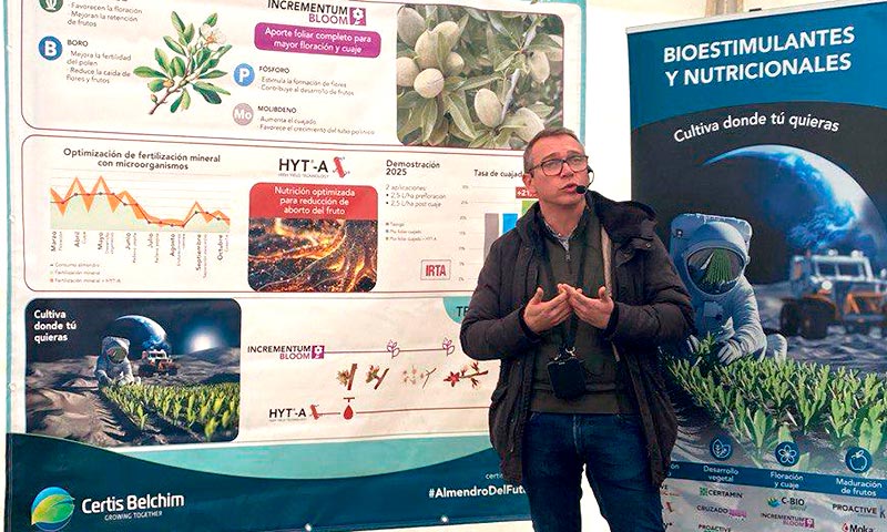Certis Belchim celebra la jornada ‘Hacia el almendro del futuro’ en Córdoba