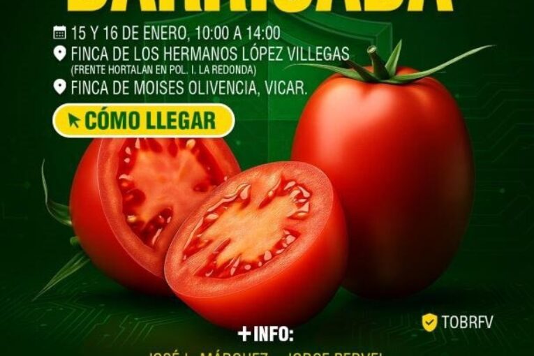 Día 15 y 16 de enero. Jornada de tomate pera de Ramiro Arnedo
