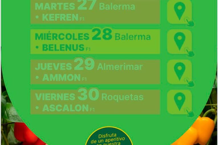 Día 26 de enero. Jornada de pimiento de HM.Clause