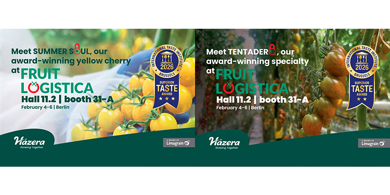 Hazera luce en Fruit Logistica 2026 variedades premiadas por su sabor