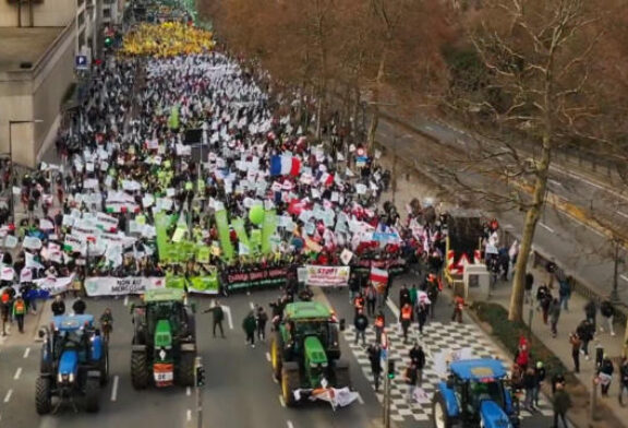 X (antiguo Twitter) visibiliza las protestas agrícolas como ninguna otra red