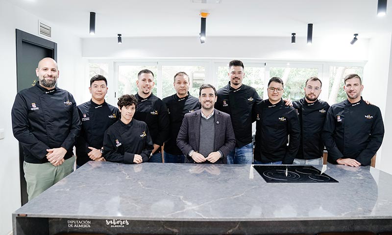 ‘Sabores Almería’ exhibe en ‘Madrid Fusión’ el talento de 14 chefs y la calidad de sus productos
