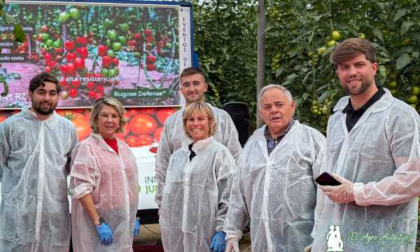 Técnicos de Megasa en las jornadas de tomate de Rijk Zwaan / agroautentico.com