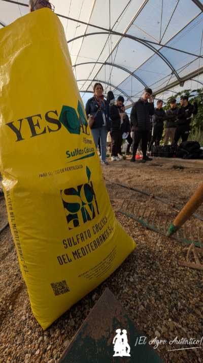 Yescal, sulfato cálcico o yeso agrícola / agroautentico.com