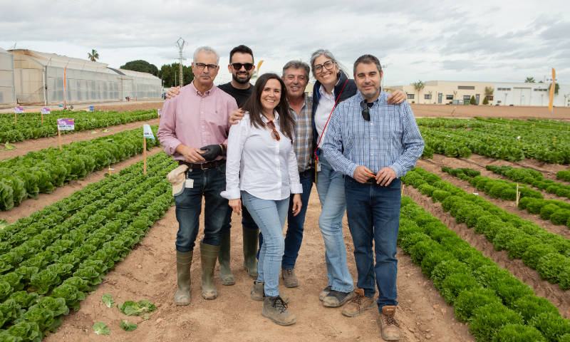 BASF | Nunhems mini demos de hoja en el campo de Cartagena / agroautentico.com