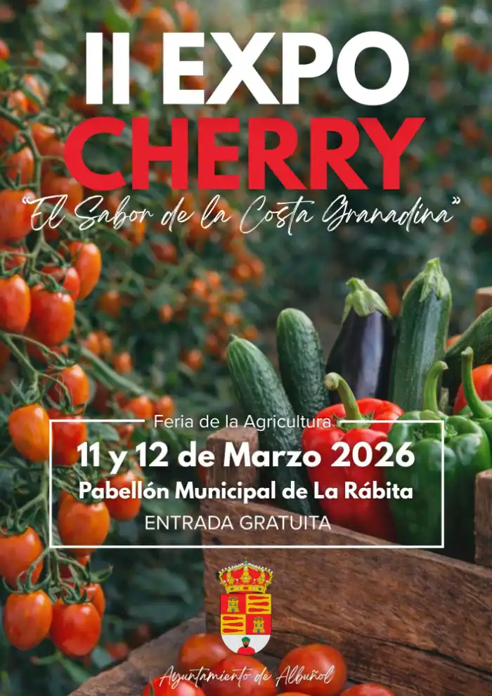 Días 11 y 12 de marzo. II Expo Cherry 2026 en Costa de Granada