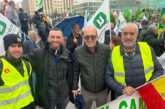Tabla reivindicativa de la tractorada en Madrid