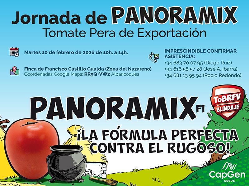 Día 10 de febrero. Jornada de Panoramix de Capgen Seeds