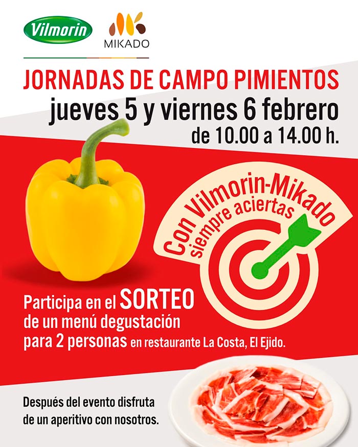 Jornadas de pimiento de Vilmorin en El Ejido