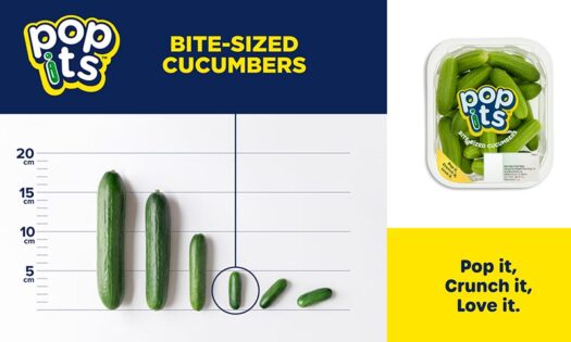 Pepino snack Popits, nominado como finalista al Premio Innovación en Berlín 3