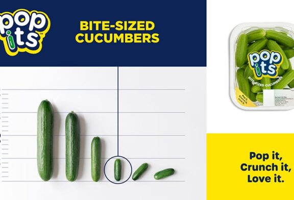 Pepino snack Popits, nominado como finalista al Premio Innovación en Berlín