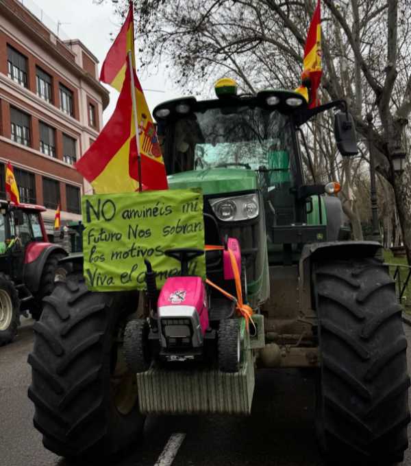 Tractorada en Madrid / agroautentico.com