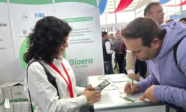 Bioera en Expo Cherry. Biotecnología que transforma la rizosfera