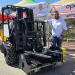 Antonio Román muestra la innovación presentada en Expo Cherry: FB12, trituradora con motor eléctrico / agroautentico.com