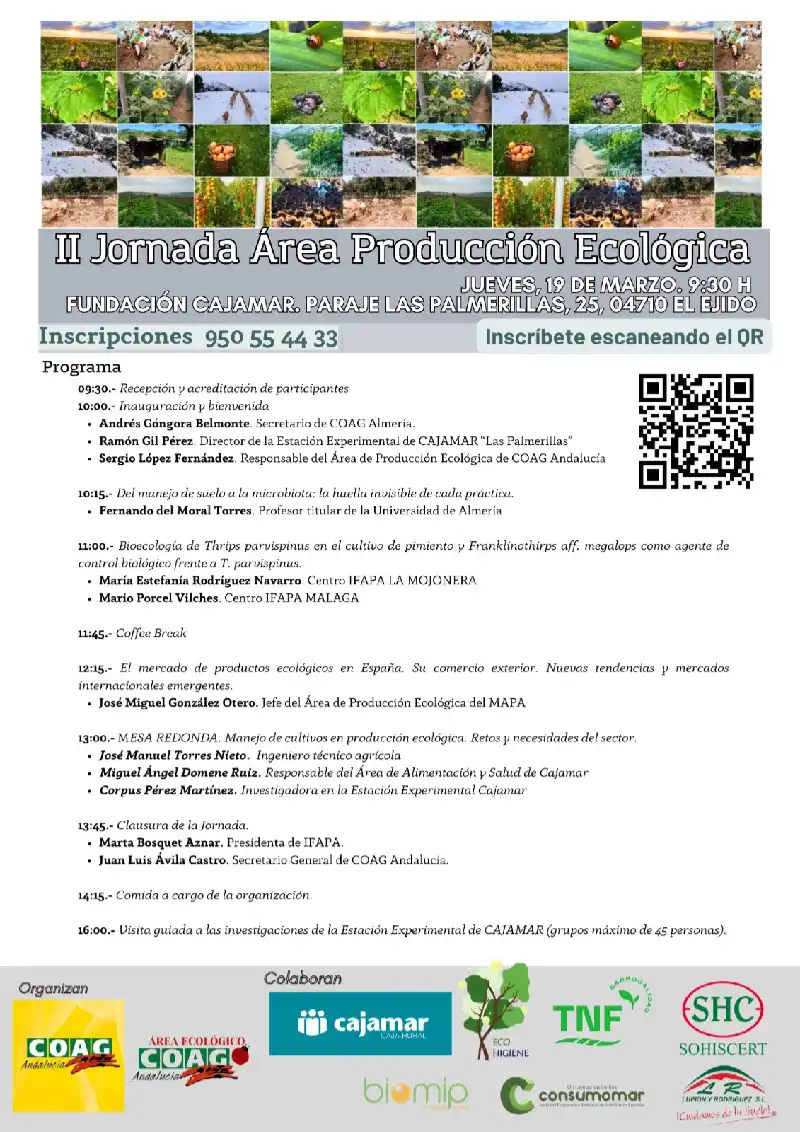 Día 19 de marzo. II Jornada Área Producción Ecológica de COAG Andalucía 8