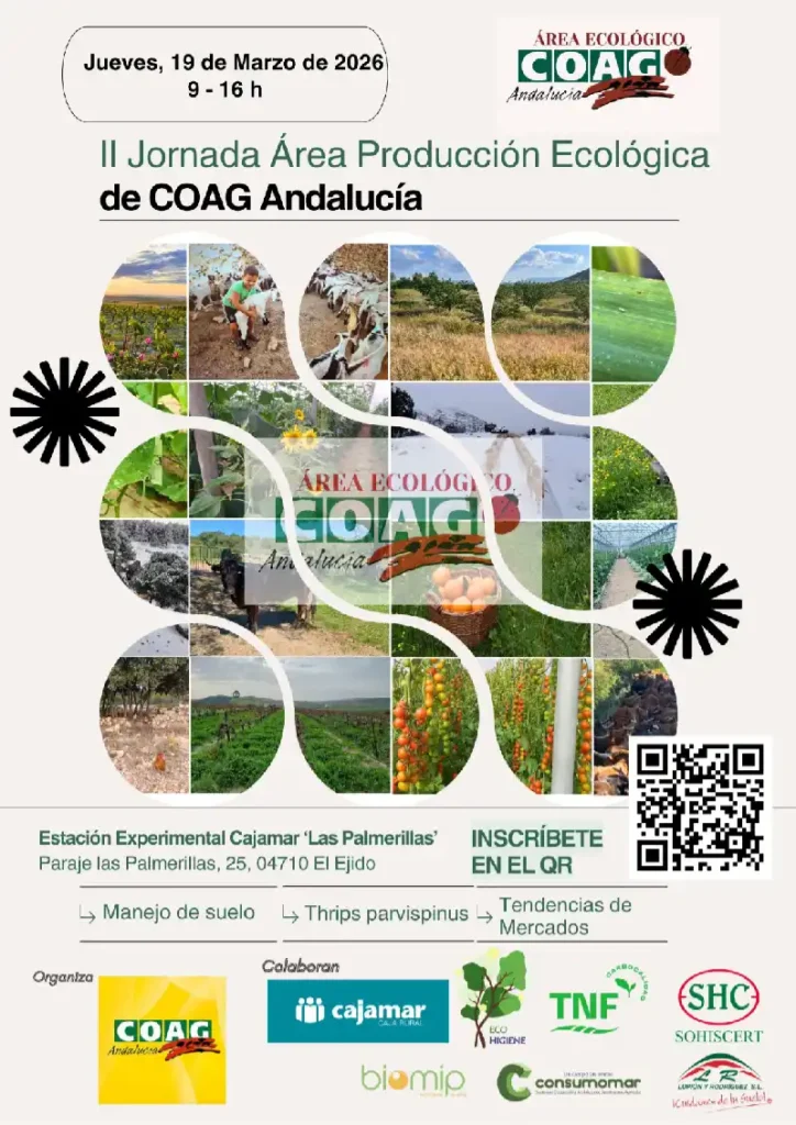 Día 19 de marzo. II Jornada Área Producción Ecológica de COAG 2