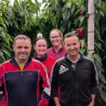 Los hermanos Martos en las puertas abiertas de pimiento Vigilante / agroautentico.com