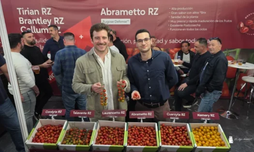 Leandro Jiménez y Agustín Mañas, delegados de Rijk Zwaan en la costa de Granada / agroautentico.com