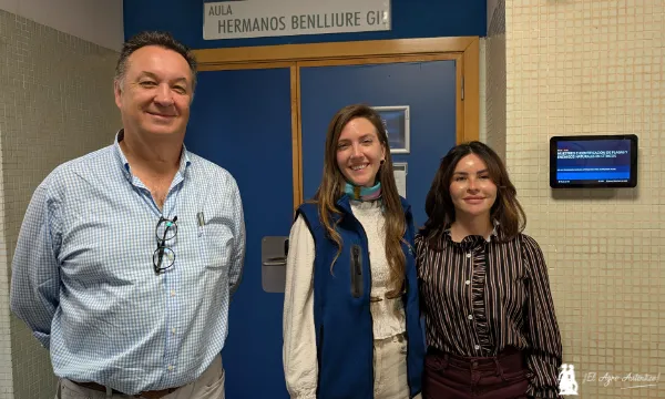 Santiago Cerdà, Mireia Martínez y Laura Duarte, equipo de Bayer en Valencia / agroautentico.com