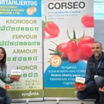 Rocío Montiel y Sergio Medina, equipo de Syngenta en Granada / agroautentico.com