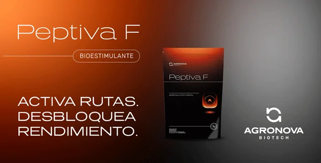 Agronova Biotech presenta el bioestimulante foliar Peptiva F