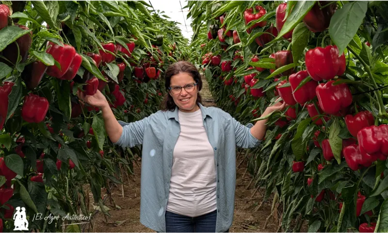 “Aquí puedo respirar. El invernadero me da paz”, Adeli Tortosa, agricultora