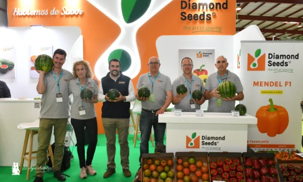 La obtentora Diamond Seeds en Expolevante 2026 / agroautentico.com